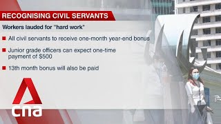 Civil servants to get 1-month year-end bonus; additional $500 for junior grade officers