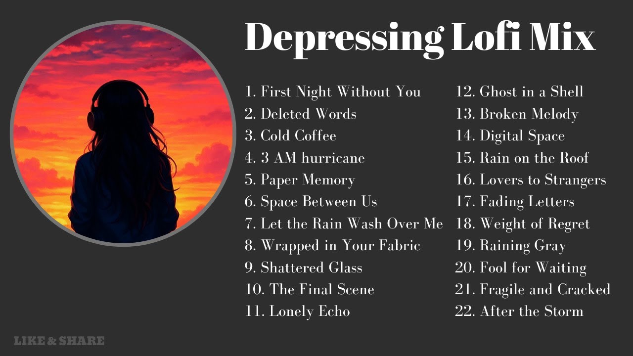 POV: You are alone in the rain | Sad Lofi Piano for Deleted Memories 🥀