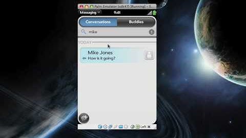 Palm Pre: Messaging