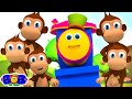 Five Little Monkeys + More Kindergarten Songs & Nursery Rhymes for Kids