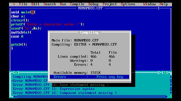 switch statement in c lec 7-part 3 in hindi