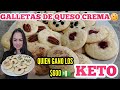 GALLETAS DE QUESO CREMA🍪/KETO/LOW CARB/REGALANDO $600💵