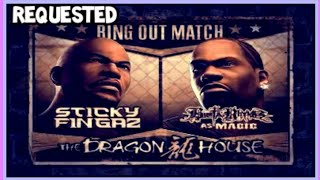 Def Jam Fight For NY: [ONE ON ONE] STICKY FINGAZ VS BUSTA RHYMES (4K 60 FPS)