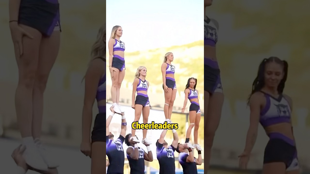 Why cheerleaders don’t worry about skirt malfunctions?