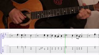 How To Play The Melody To Paper Roses By Anita Bryant On Guitar With Tab