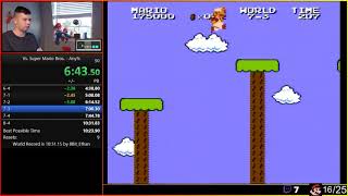 Vs. Super Mario Bros. Any% 10:24.637 *FWR*