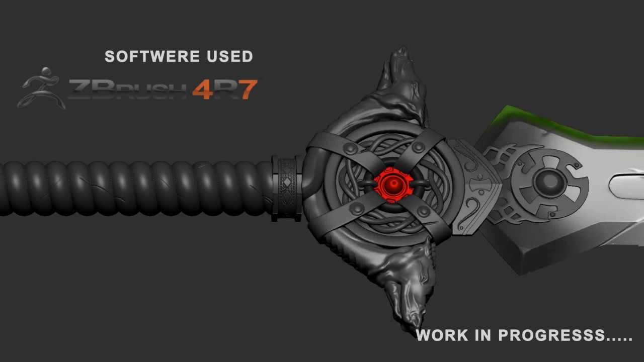 how to make a sword in zbrush