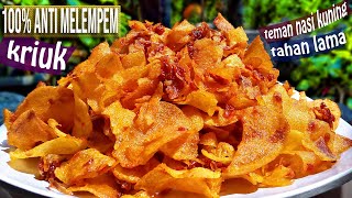 Keripik Kentang Balado - KRIUK tanpa soda kue dan kapur sirih
