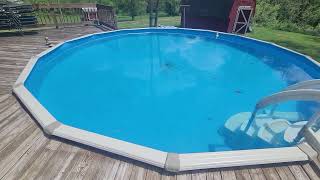 Aquarian Phoenix 24 By 52 Inch Steel Frame Above Ground Swimming Pool On Amazon