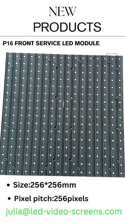 P16 SMD full color LED module/front service LED module - YouTube