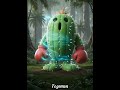 palmon evoluciones || digimon #palmon #digimon #digimonevolution #ia #iaart #fypシ゚viral
