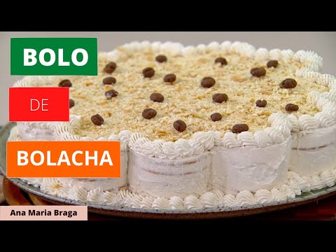 Receita de bolo de chocolate confeitado • Ana Maria Braga