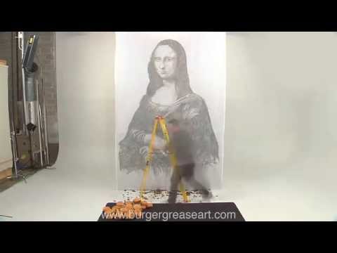 Video: Girl with matches. Creativity of the artist Pei-San Ng