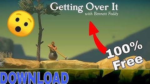 How to download Getting over it in android for free|CHIKUgamer|