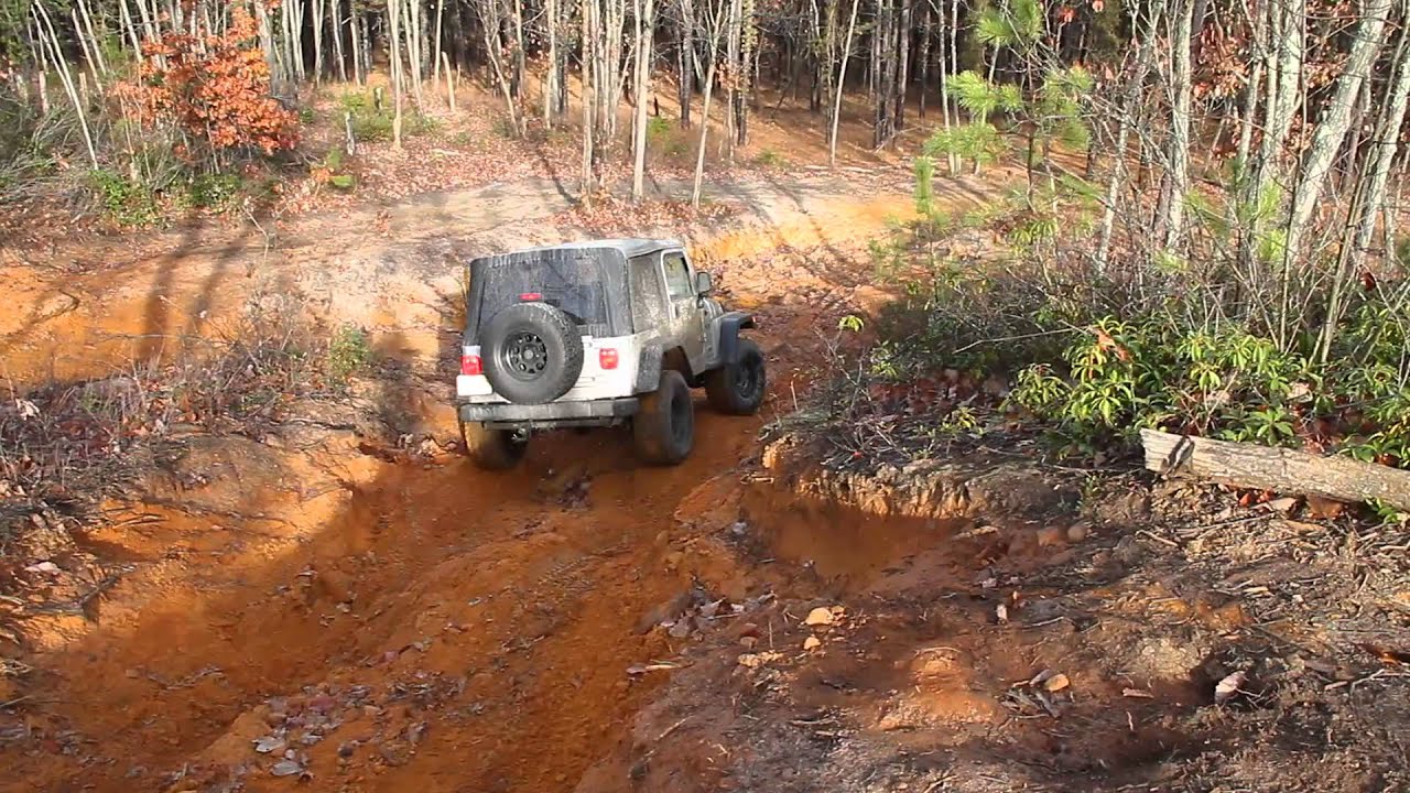 Jeep Wrangler TJ 2003 little descent.