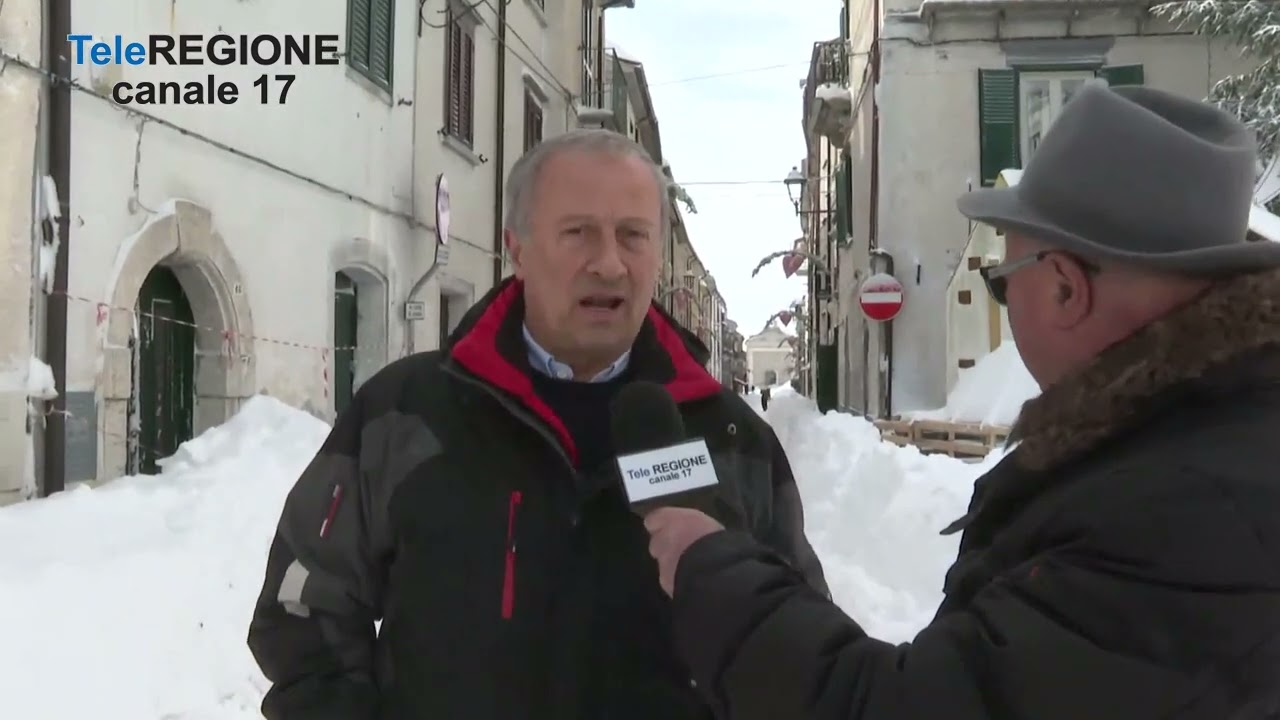 A Capracotta un metro di neve: scenario fiabesco - 21/01/2023