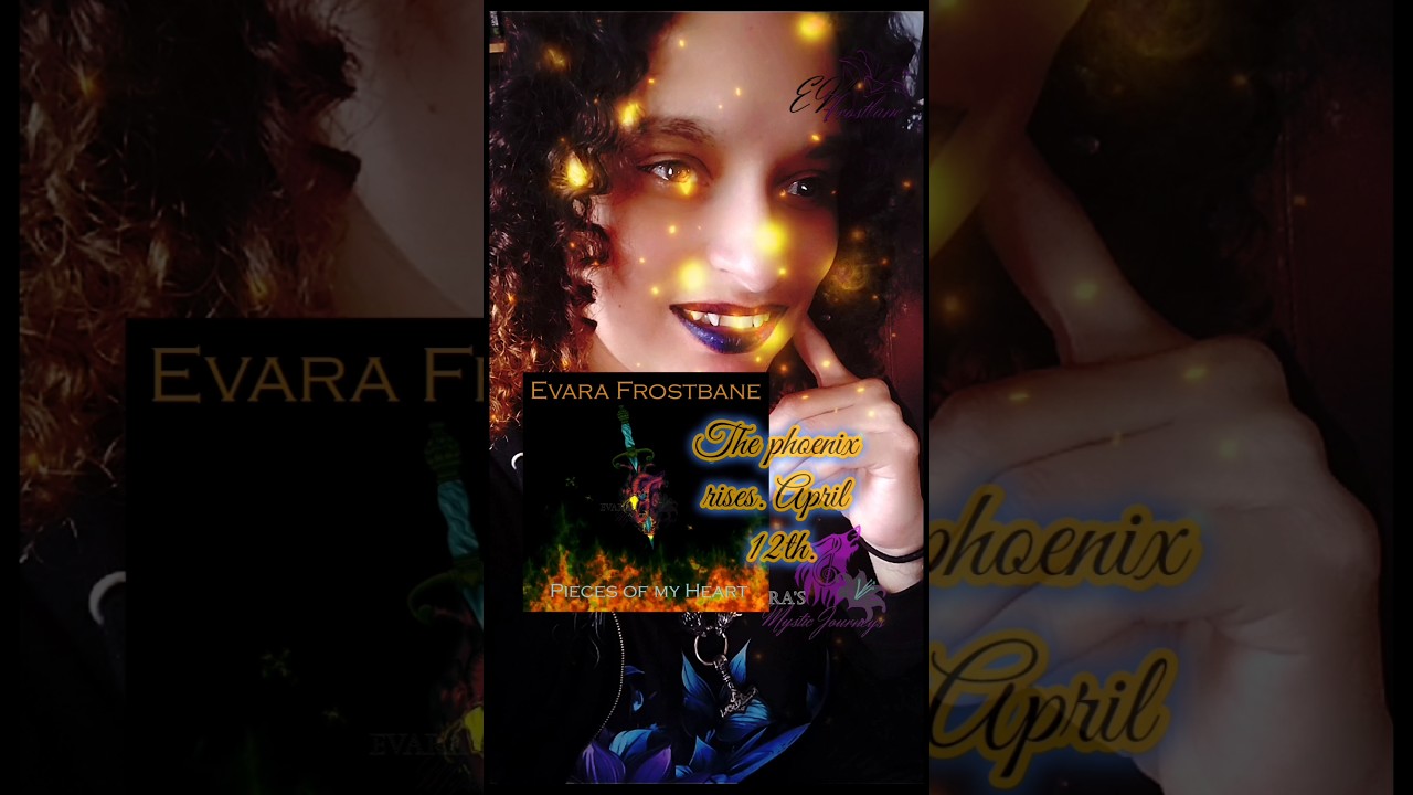 THE PHOENIX STIRS — 5 DAYS REMAIN! #evarasmysticjourneys #darkfantasymusic #digitalart