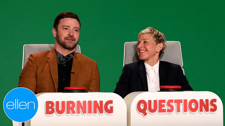 Justin Timberlake Answers Ellen's 'Burning Questio...
