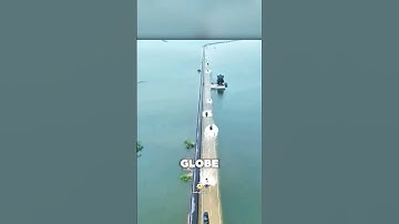 The Road That Disappears Underwater😱 #shorts #ocean