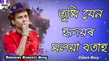 Tumi Jen Hridoyor Moloya Botah // Zubeen Garg // Assamese Romantic Song