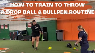 How To Train To Throw A Drop Ball & Bullpen Routine