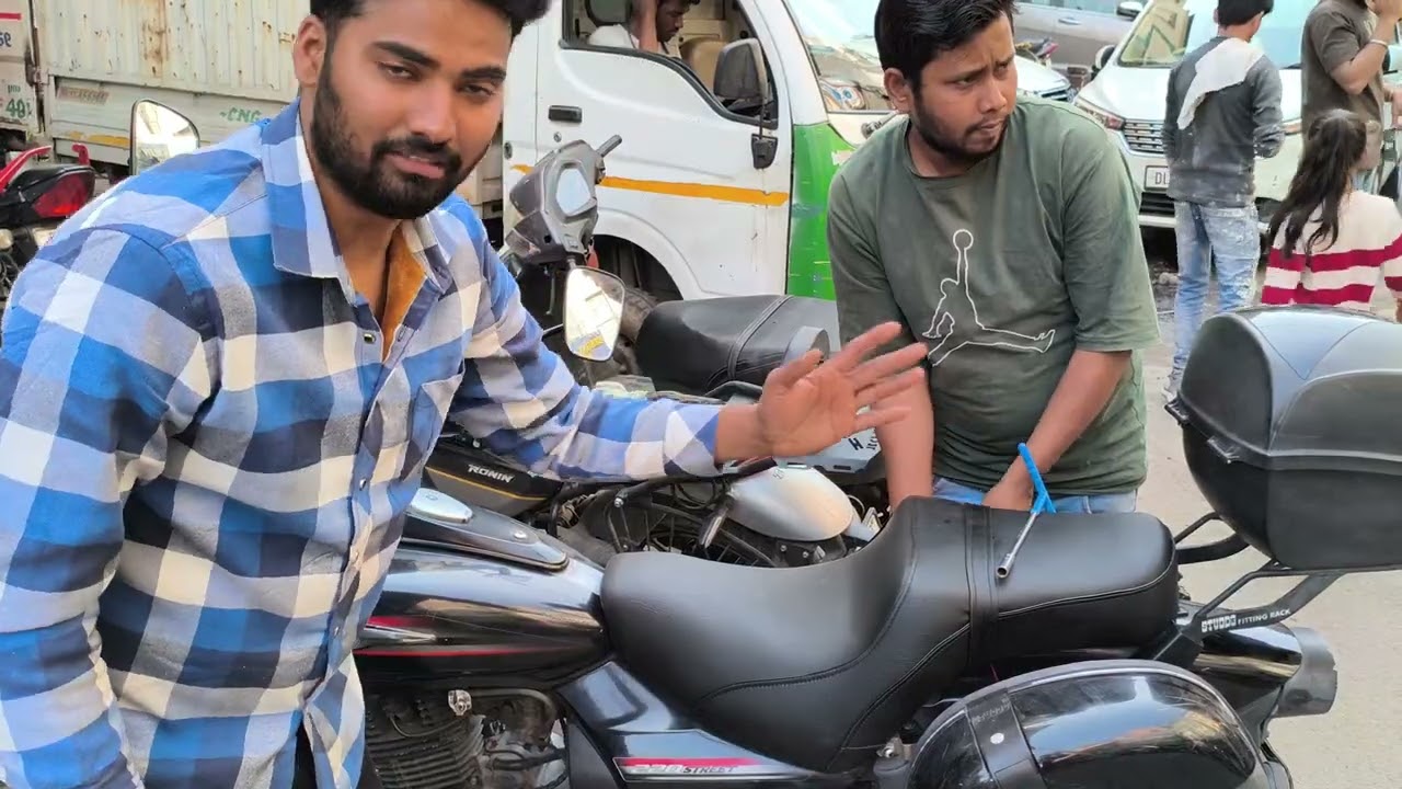 Modyfication on BAAZ  #modification #motovlog #avenger