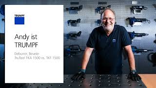 TKA 1500 Deburrer or TKF 1500 Beveler