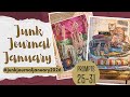 Junk Journal January 2026: Prompts #25-31| #junkjournaljanuary2026 Mixed Media &amp; Slow Stitching Fun!