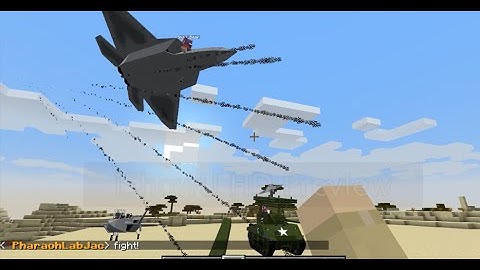 Minecraft Flans Mod Battles 10: Anti Air Fun