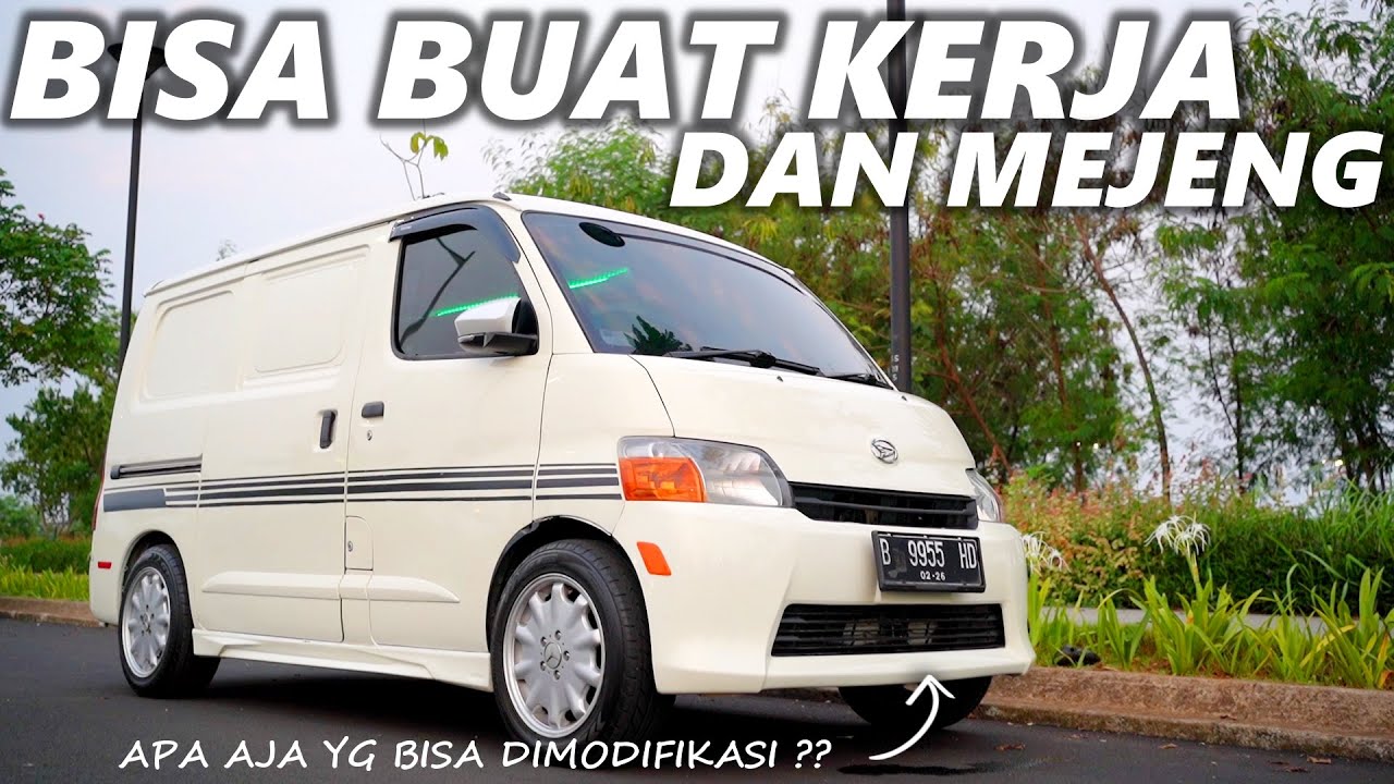 MOBIL KERJA TAPI BISA NYETEL⁉️| MODIFIKASI DAIHATSU GRAN MAX YANG BISA BANGET DITIRU‼️