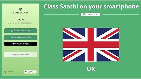 Class Saathi on your iphone