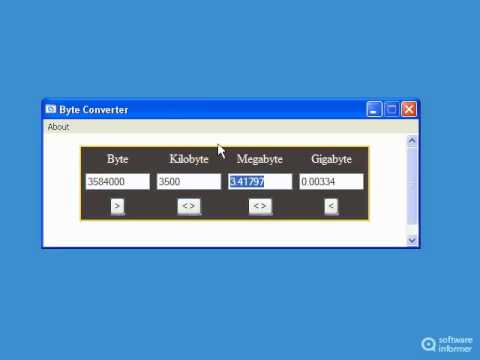 Byte Converter - a first look
