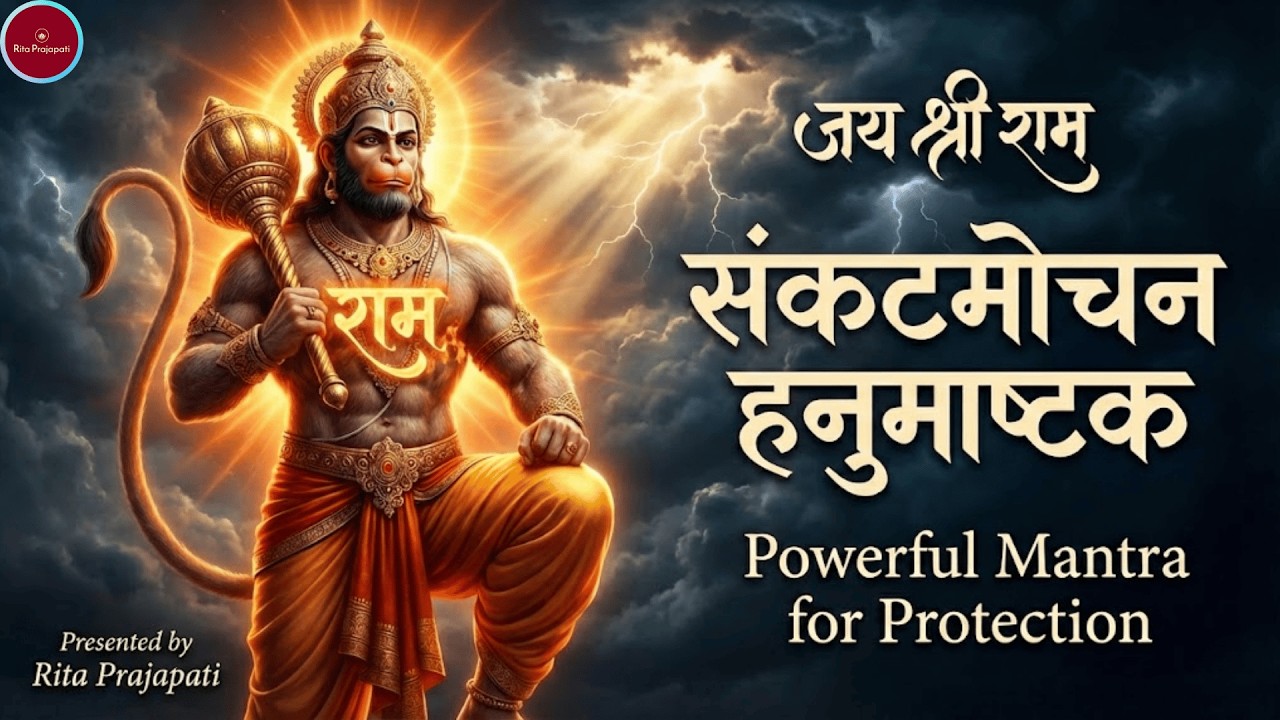 Powerful Sankatmochan Hanumanashtak || संकटमोचन हनुमान अष्टक || End All Troubles || Rita Prajapati