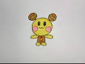 お絵描き動画 いないいないばあっ! うーたん チャップン