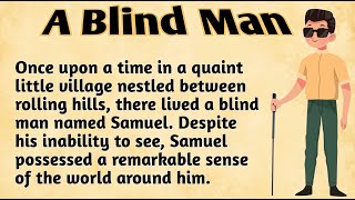 Learn English through Story ⭐|| Level 1 – A Blind Man – Graded Reader || AttractEnglishStory