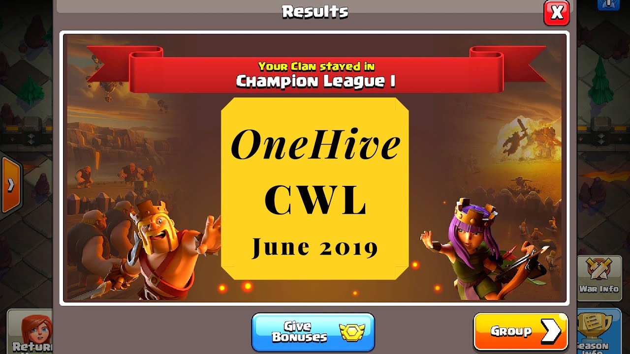 OneHive June CWL Recap!