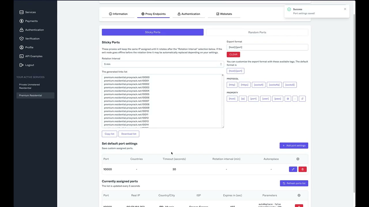 Setting the Connection Timeout with Proxyrack Proxies