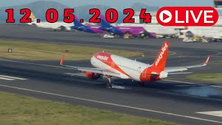 LIVE WINDY ACTION From Madeira Island Airport 12.05.2024