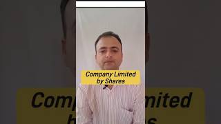 What is a Company Limited by Shares? Explained in 60s! | Commerce Short | #Shorts