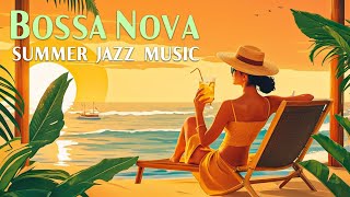 Tranquil Bossa Nova ~ Smooth and Upbeat Bossa Nova Jazz with Beautiful Beaches  ~ May BGM Bossa Nova