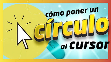 🖱️🟡 COMO PONER un CIRCULO de color al CURSOR 🖱️ Para WINDOWS - GRATIS