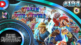 Super Smash Bros. Ultimate Live Stream VS Viewers #194