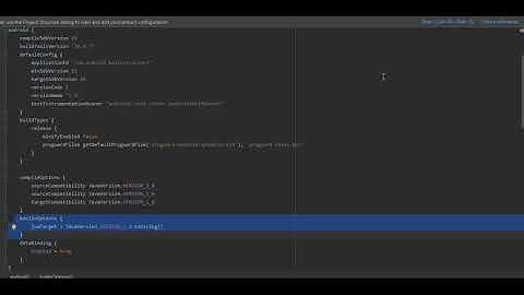 AppBarConfiguration Error (Cannot inline bytecode built with JVM target 1.8 .. JVM 1.6 )