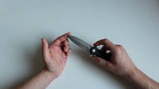 Russian folding knife Kizlyar KO - review