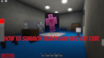 How to summon DEMON and bug CAT CUBE in "stupid idiot cafe"!