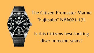 The Citizen Challenge Diver Reissue- The Titanium Promaster Marine NB6021 17E.