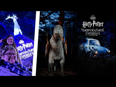 Harry Potter A Forbidden Forest Experience - J'AI VISITE LA FORET INTERITE (HARRY POTTER FORBIDDEN FOREST EXPERIENCE)