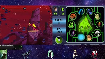 Ben 10: Alien Force: Vilgax Attacks (DS): Null Void Area 1 NG+ - 24.700 - World Record