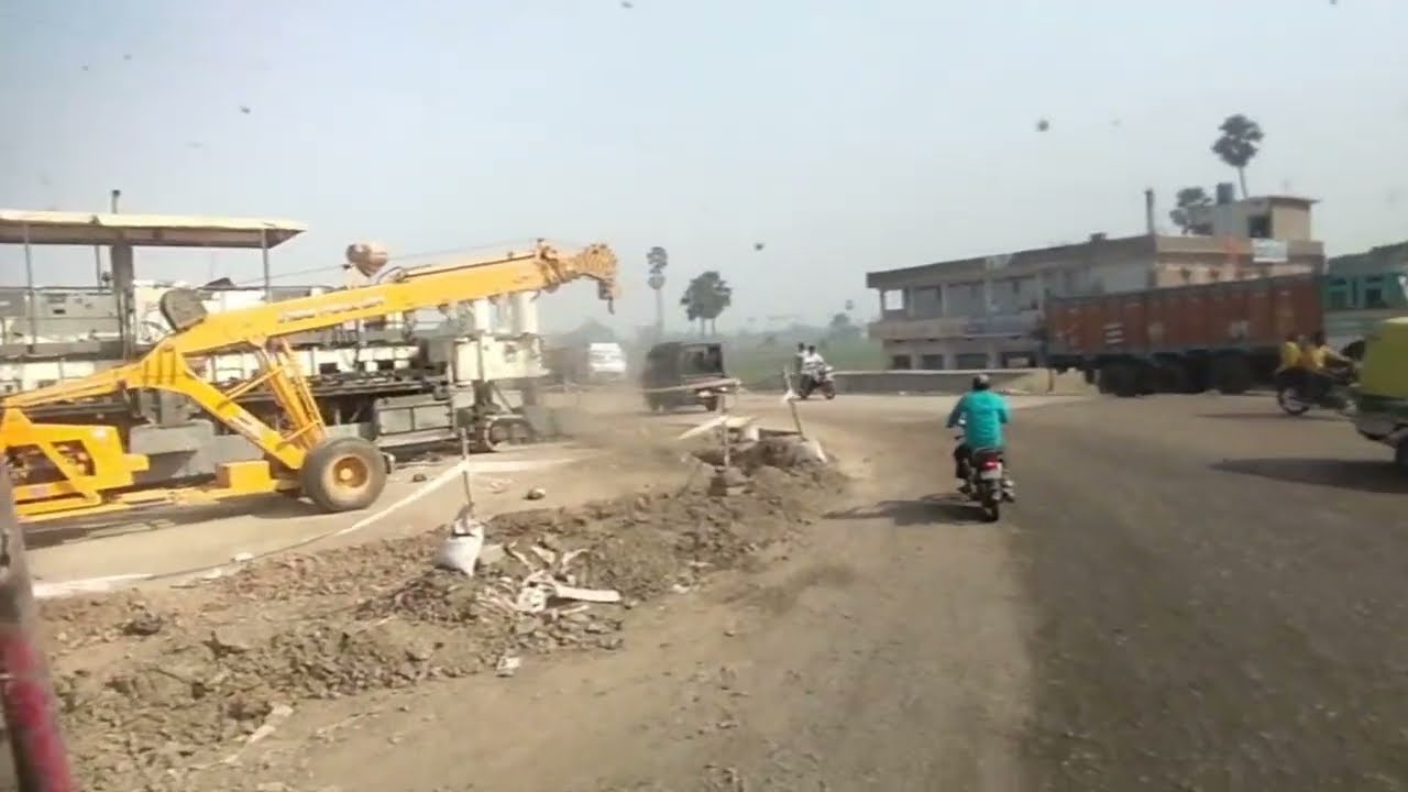 Bihar-Sarhif Bus Stand To Bakhtiyarpur, Road Construction With Four Lane In Bihar