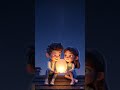 “Romantic Night Under Stars ✨ #LoveShorts #RomanticVibes #guitar #music #travel #3danimation